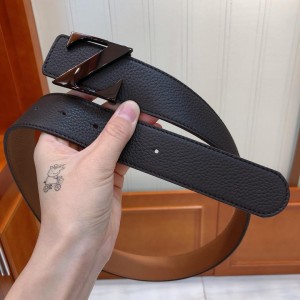 Black Ermenegildo buckle belt ASS02051