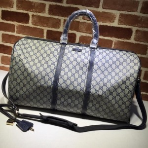 Gucci cream-navy blue duffel bag  GC06BM147
