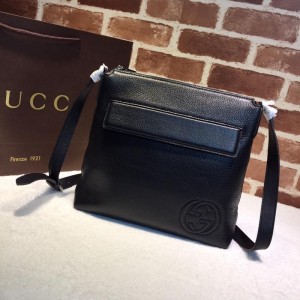 Gucci black leather handbag GC06BM149
