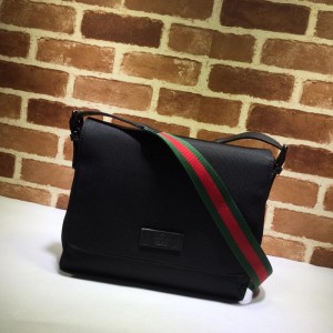 Gucci black canvas shoulder bag GC06BM150
