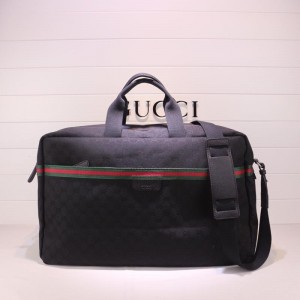 Gucci black canvas office bag  GC06BM161