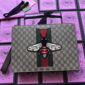 Gucci bee brown purse GC07BM001