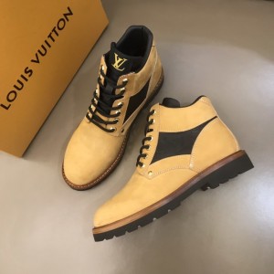 LV Beige nubuck leather Boots MS021219 Updated in 2019.11.28