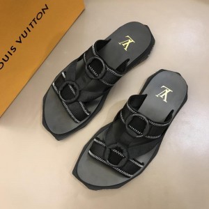 Louis Vuitton black Sandal MS02806 Updated in 2019.04.19
