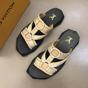 Louis Vuitton black and yellow Sandal MS02807 Updated in 2019.04.19