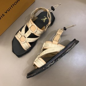 Louis Vuitton Black Sandal With LV Monogram MS02808 Updated in 2019.04.19